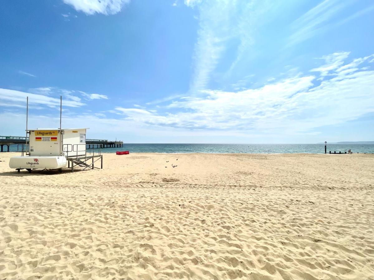 בורנמות' Sea View Family Stay By Beach Gym & Parking מראה חיצוני תמונה